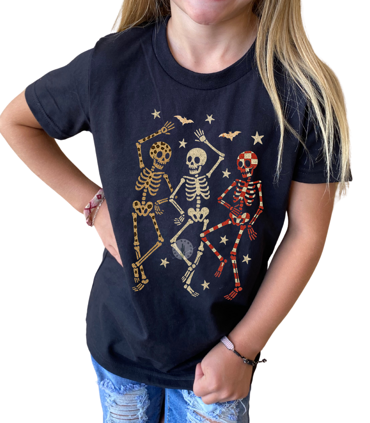 Dancing Skelly Tee- Kids
