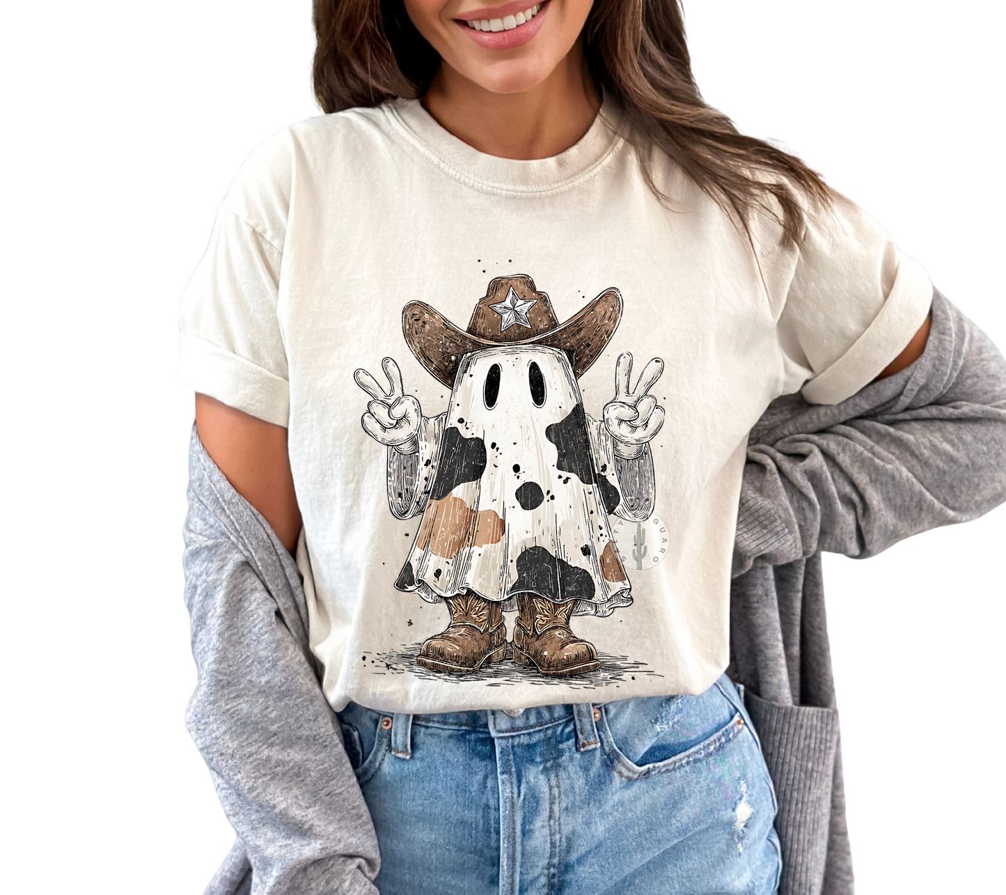 Cowhide Ghost Tee