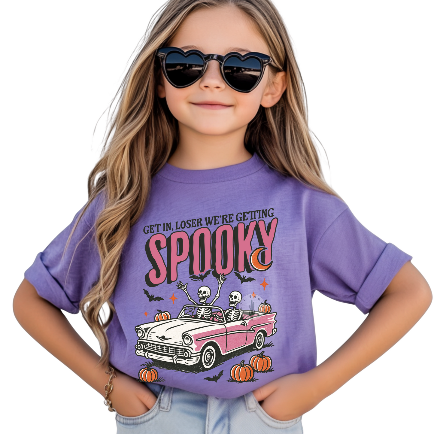 We're Getting Spooky Tee- Kids