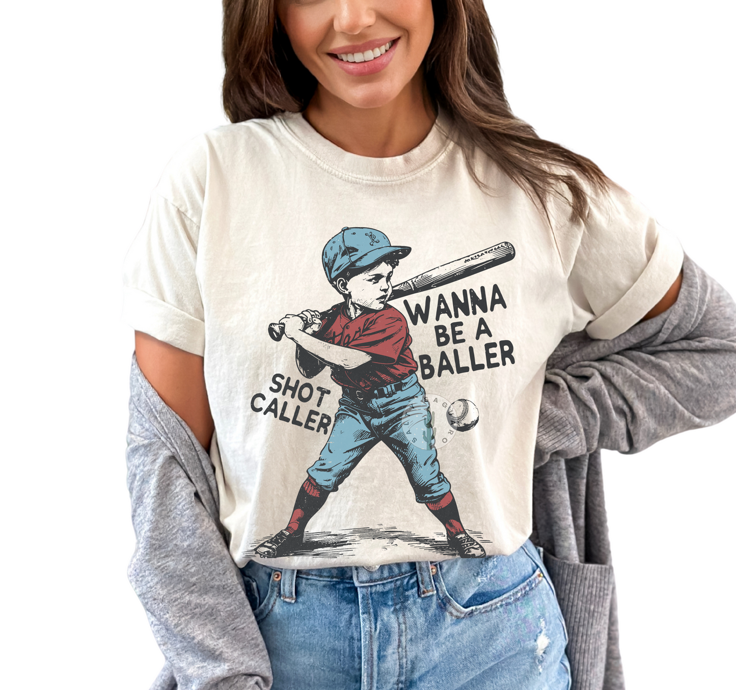 Baller Baseball Tee