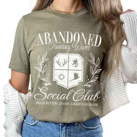 Abandoned Hunting Wives Tee