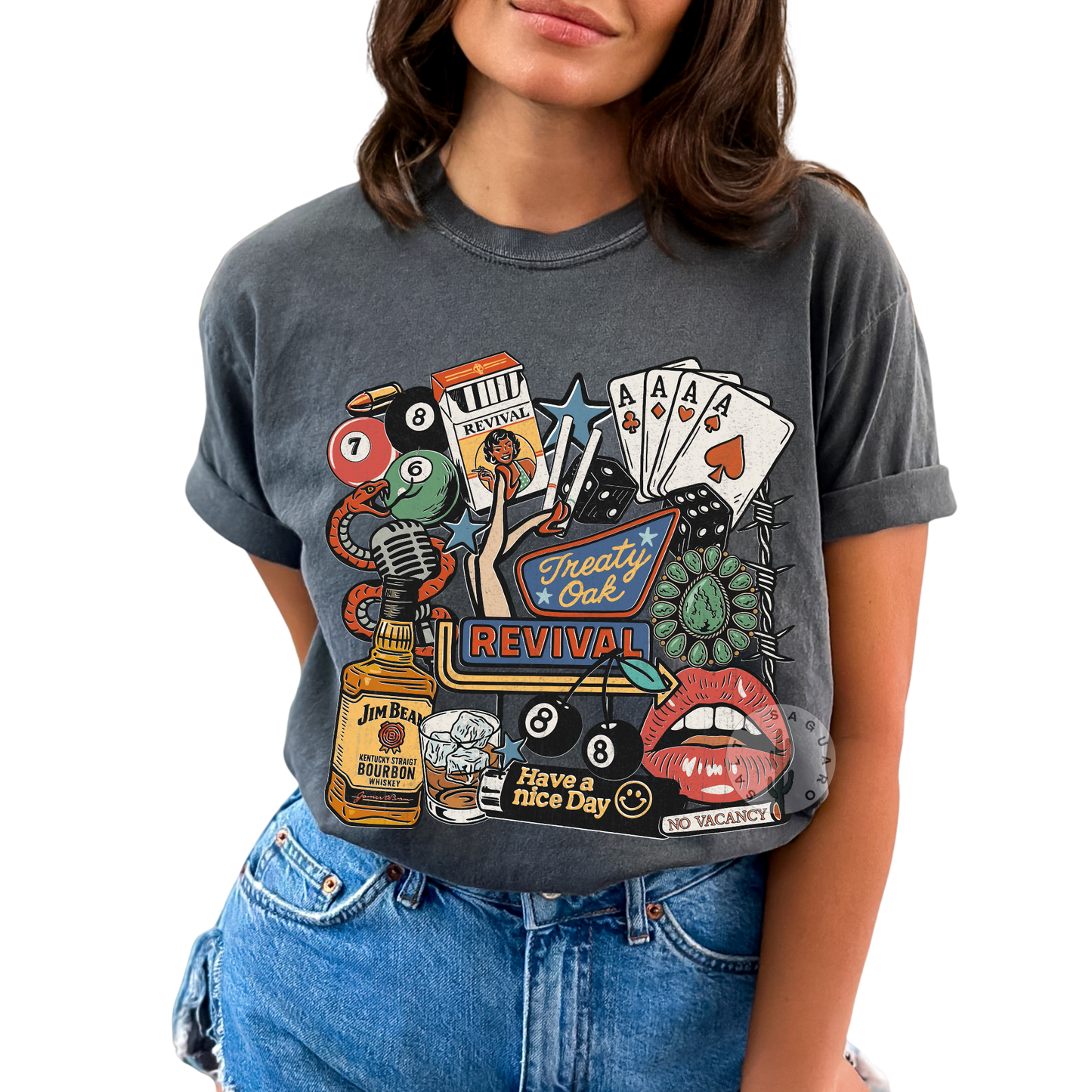 Treaty Western Clipart Tee